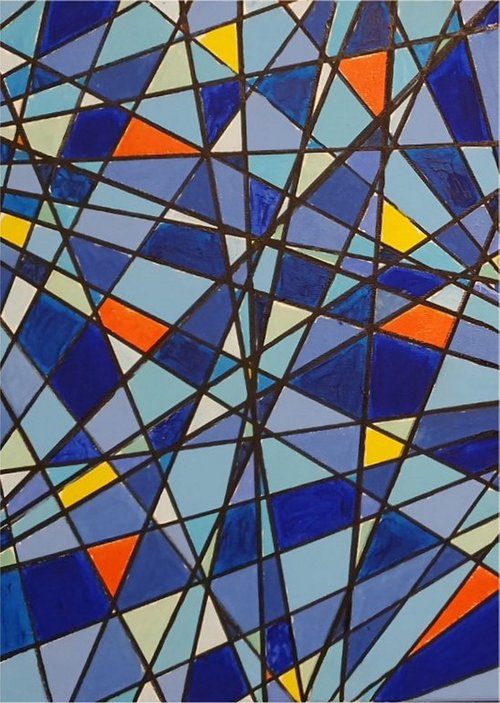 'stained glass' effect II by Colin Ross Jack