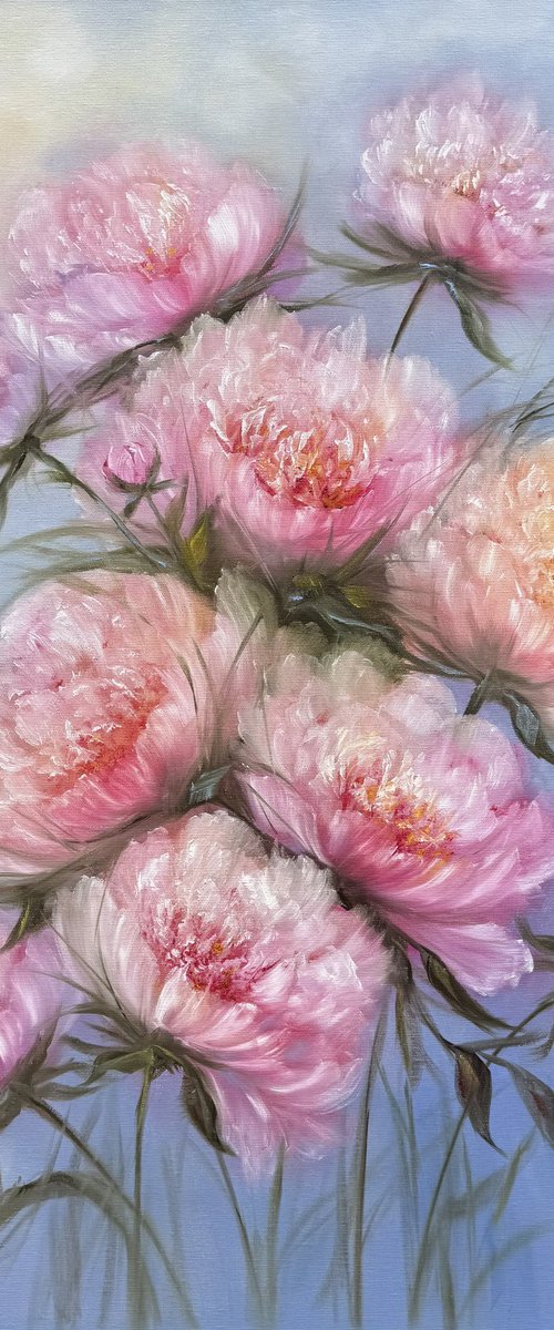 Magic peonies series - Floral dream by Tanja Frost