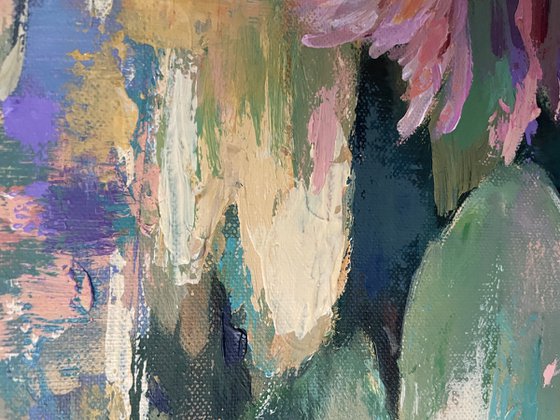 Giverny's Purple Evening