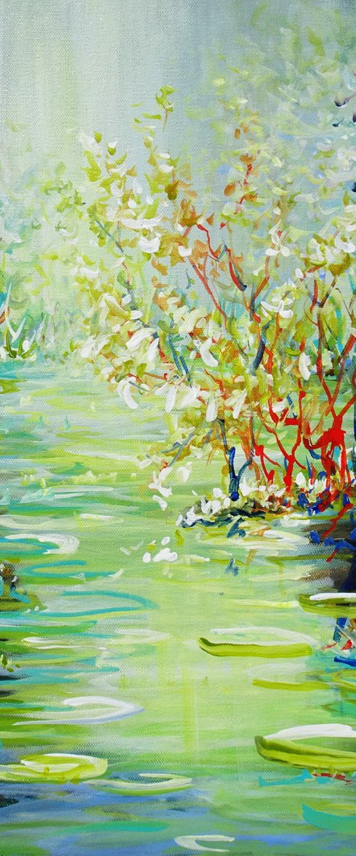 WATER REFLECTIONS I by Sveta Osborne