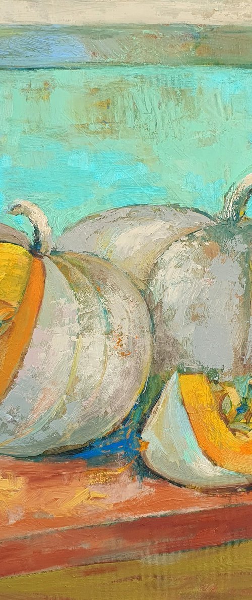 sweet pumpkins by Victoria Cozmolici