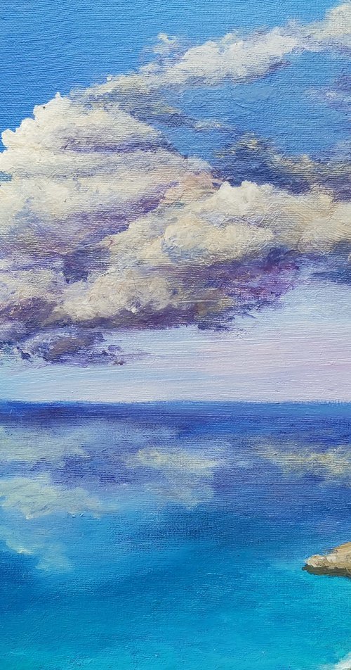 August seascape by Oksana Evteeva