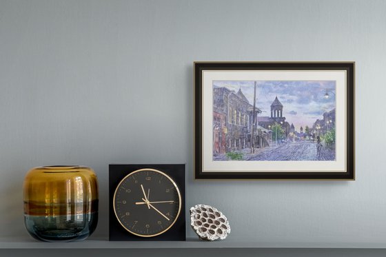 Twilight Walk in Gyumri