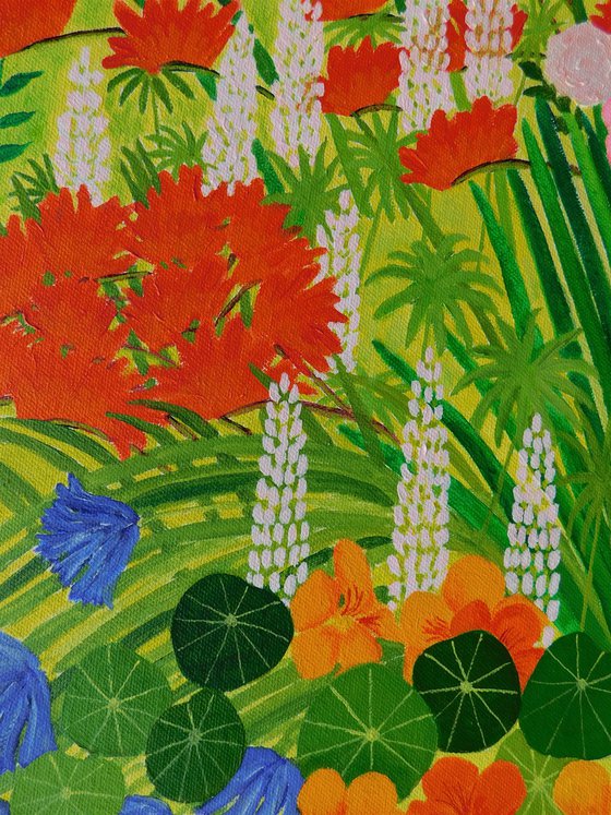 Cheerful Summer Garden