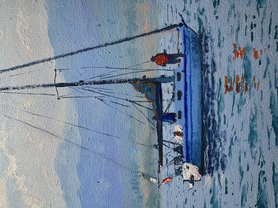 Seascape with Sailboats 53