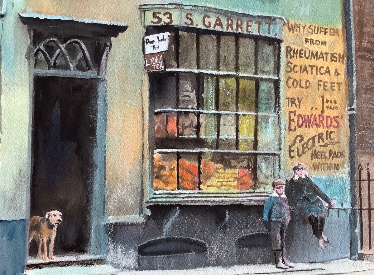 Old London scene by Darren Carey