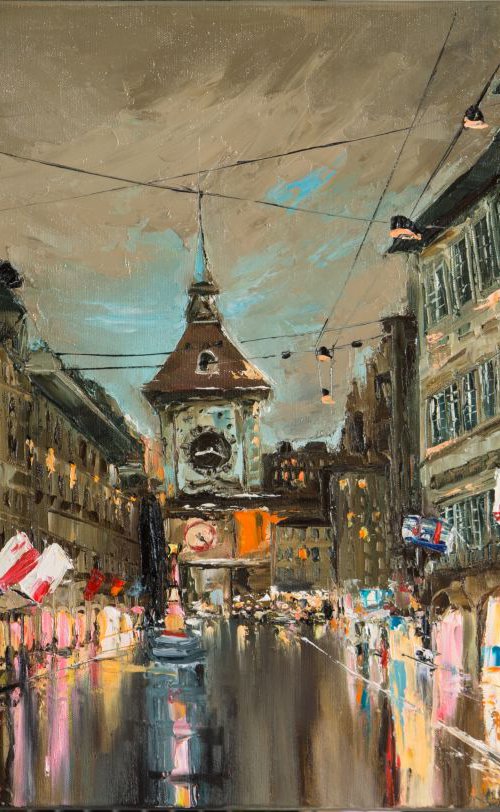 Evening on Kramgasse by Lana Frey
