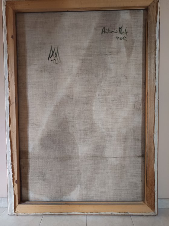 Sleeping in the snow.