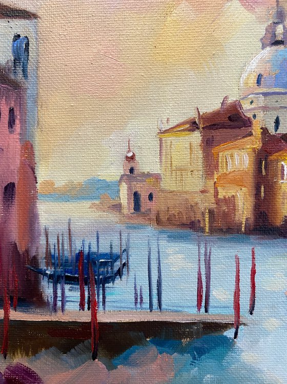 Pink melody of Venice