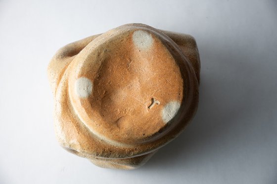 Sculptural Ceramic Soda-Fired Bowl