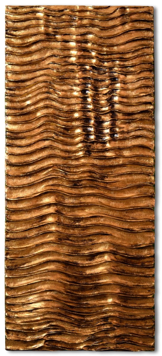 Erosion | Aged Gold Leaf #13/25 by Giulia Madonia