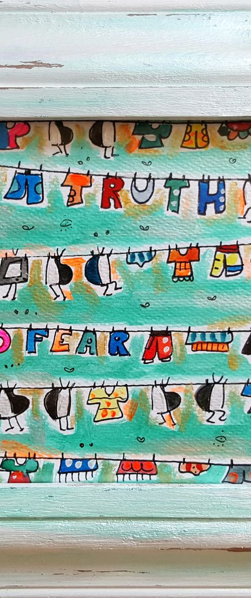 Brilliant Laundry Televisions.. by Maria Luisa  Azzini
