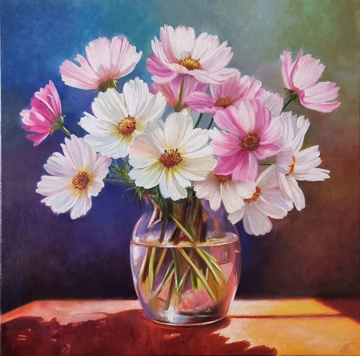 Cosmos Flower. by Anna Bessonova (Kotelnik)