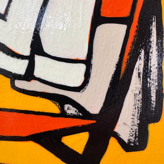 Painting "Empty Chair in The Morning"