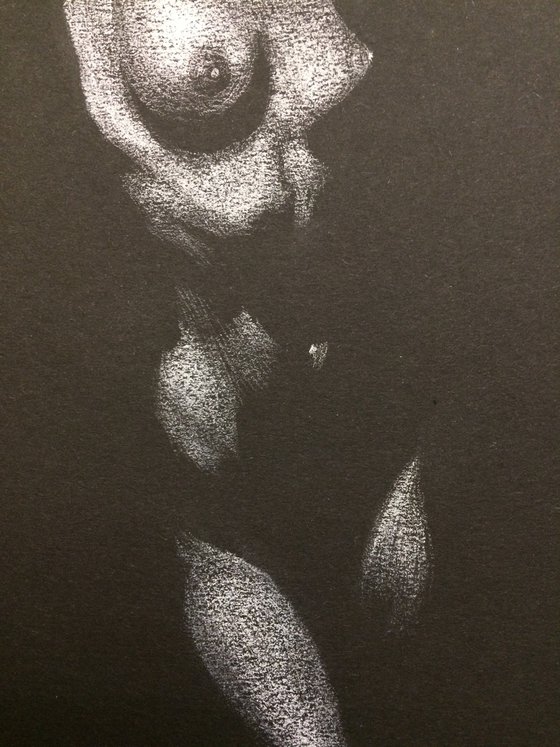 Nude noir #282 (21X29)cm