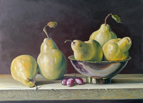 Golden Pears by Stepan Ohanyan