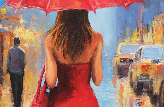 Rainy Evening In The City