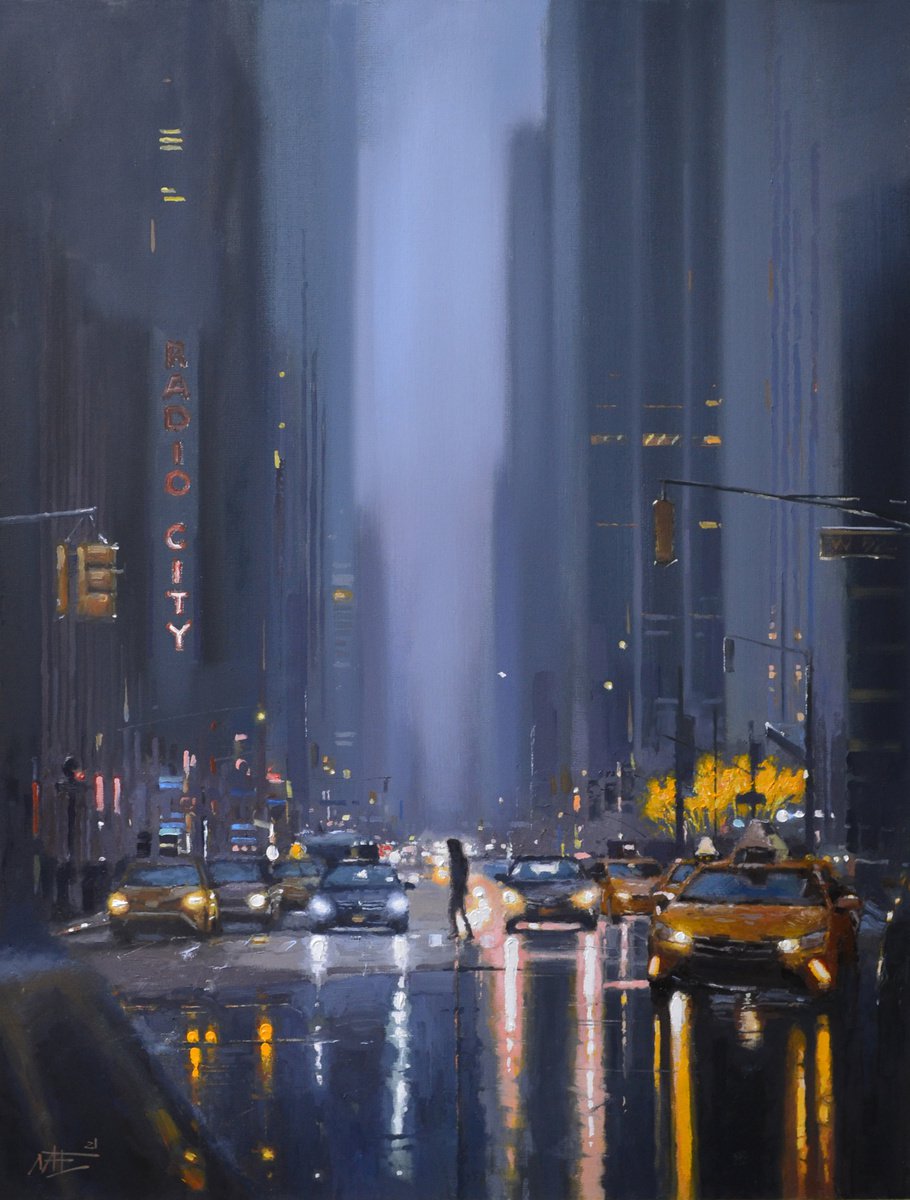 FOGGY EVENING by Artem Lozhkin