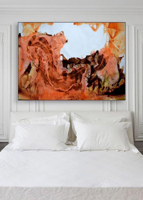 Grand Canyon FREE SHIPPING Dreamy Landscapes / Large Series of Abstracts 60 cm x 84 cm