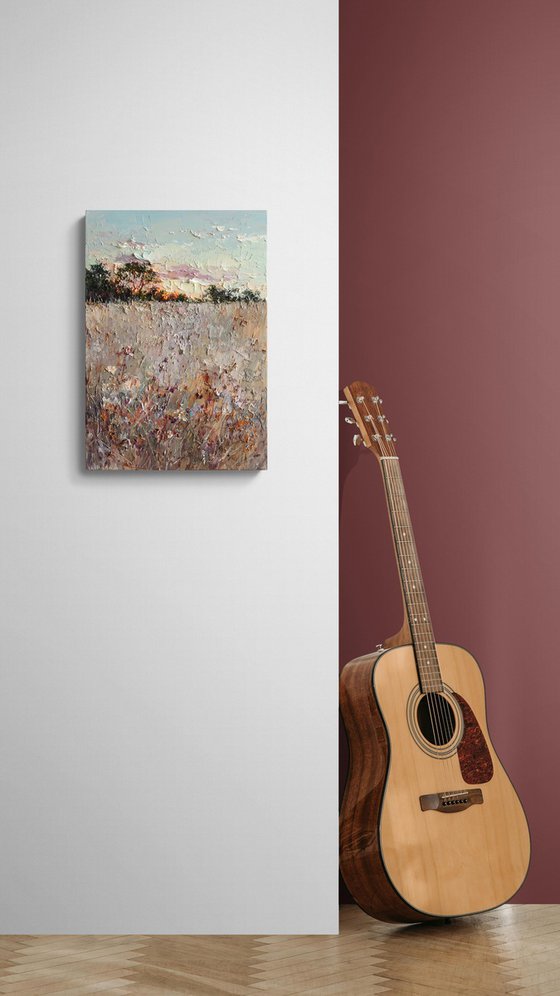 Evening Wildflower Field