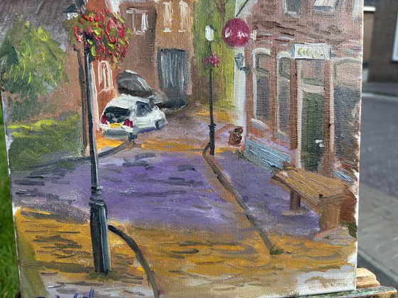 Hoofdstraat in Dalen
