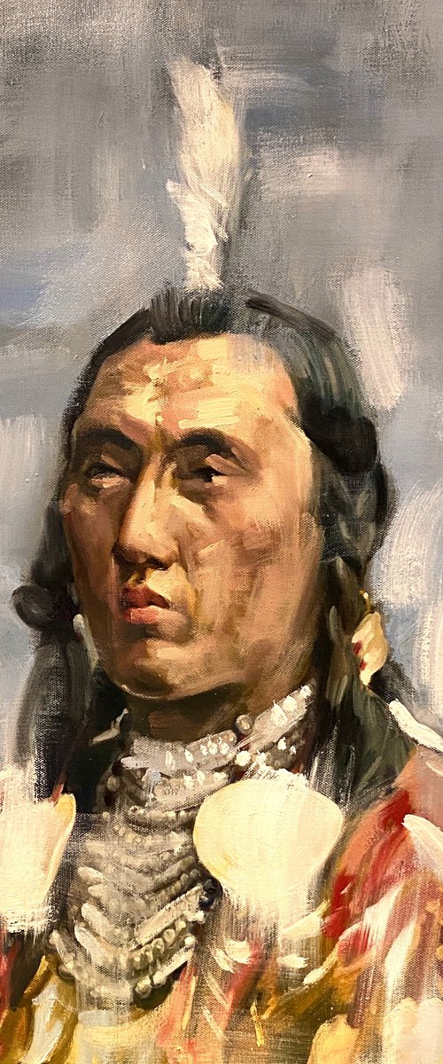 Young Crow Chief by Paul Cheng