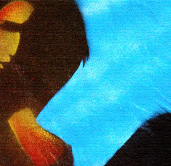 Sly girl 3 (on box canvas).