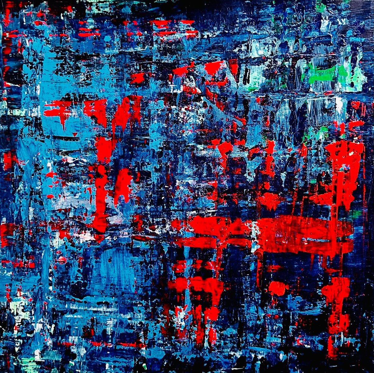  Layers Of Life By Shabs Beigh, 26 X 26, Artwork For Sale On Artfinder