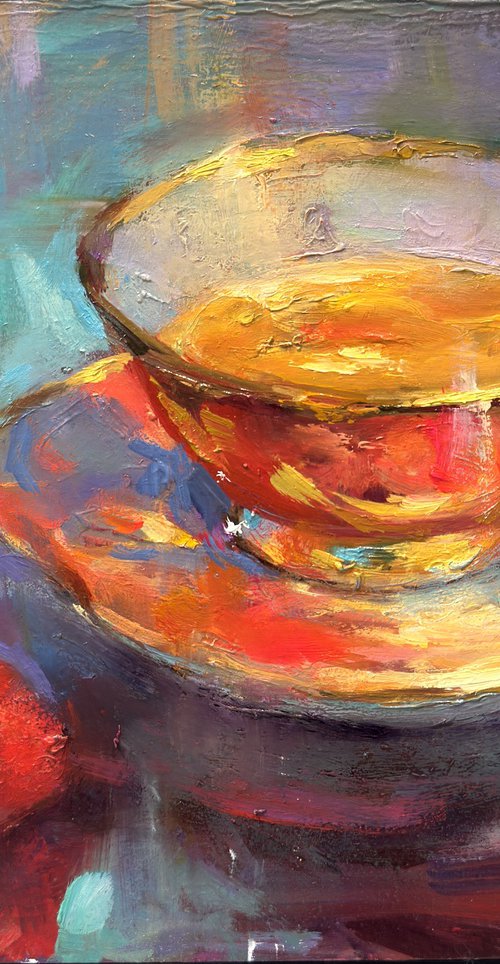 Cup Of Golden Promises by Emily Lane
