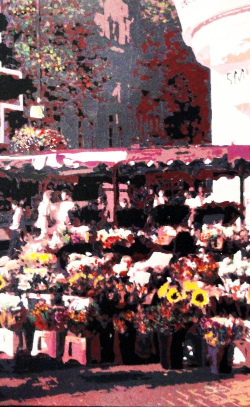 Flower Seller Birmingham by Sue Rowe