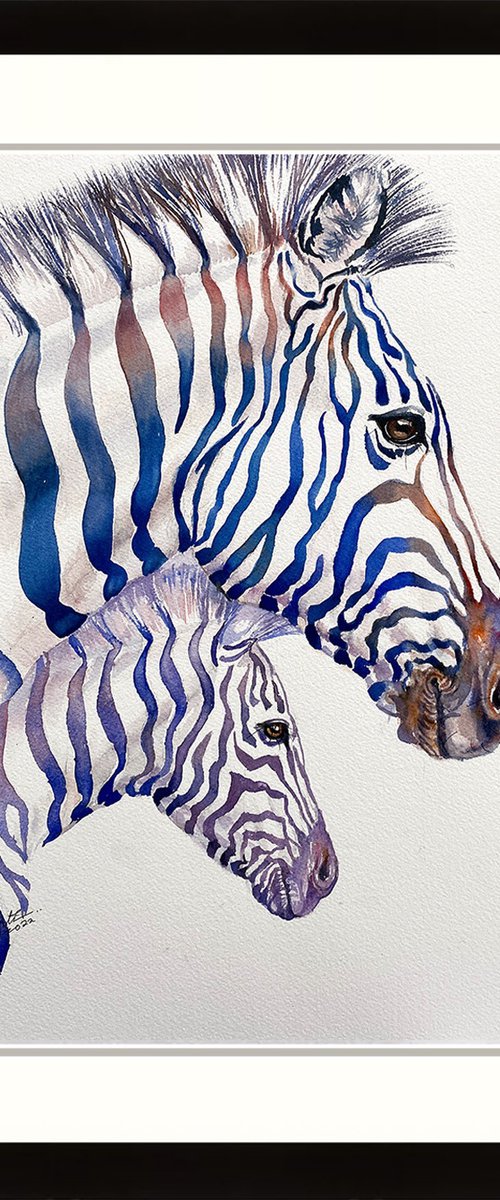 In My Heart II_ Zebra by Arti Chauhan