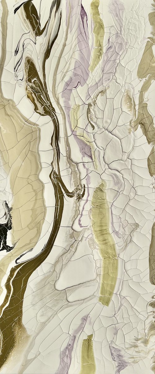 Gold White Desert. by Marina Skromova