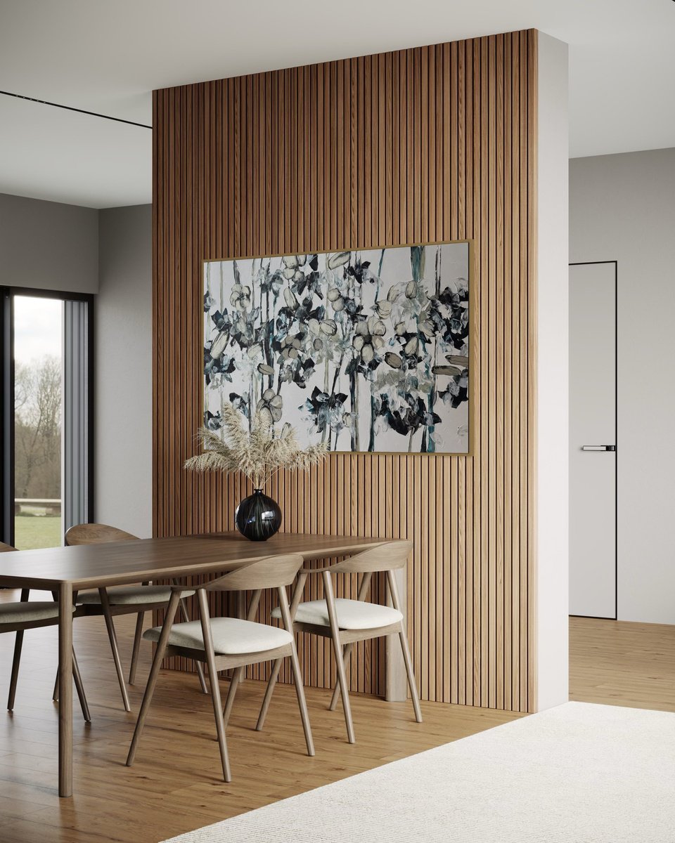 Impressionistic Botanical Acrylic Painting By Tetiana Hutsul, 61 X 37", This Love Has Thorns, Original Artwork