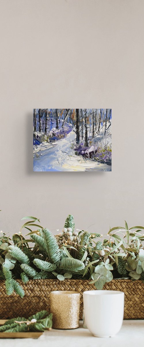 Mystic forest by Sonja Brussen