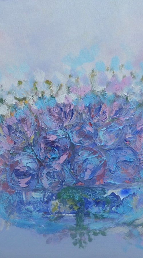 Blue Roses 2026 by Lesley Blackburn