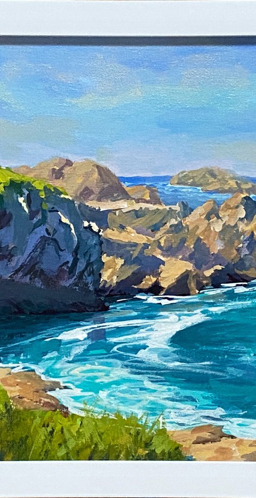 Blues And Greens of Point Lobos by Tatyana Fogarty