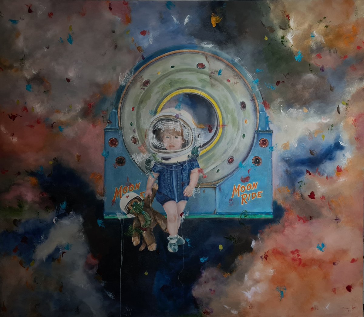Spacebaby. Moon Ride [?] Astronauts by Lena Applebaum