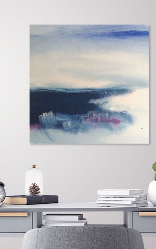 Blue Lake I Seascape by Gesa Reuter
