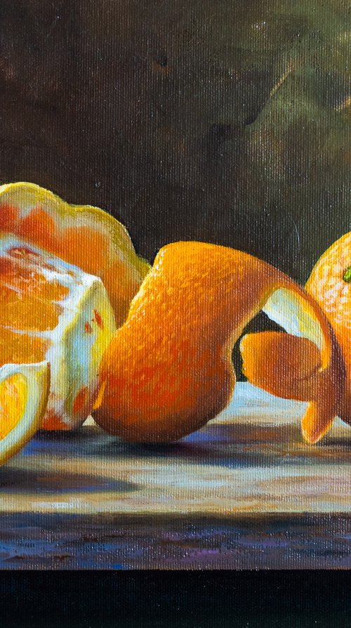Still Life with Orange/41 by Kolodyazhniy Sergey