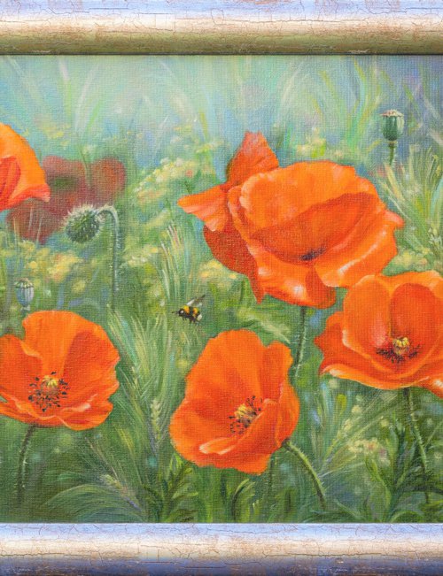 Poppies by Lilija Burockina