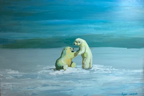 Polar Bears by Ryan  Louder