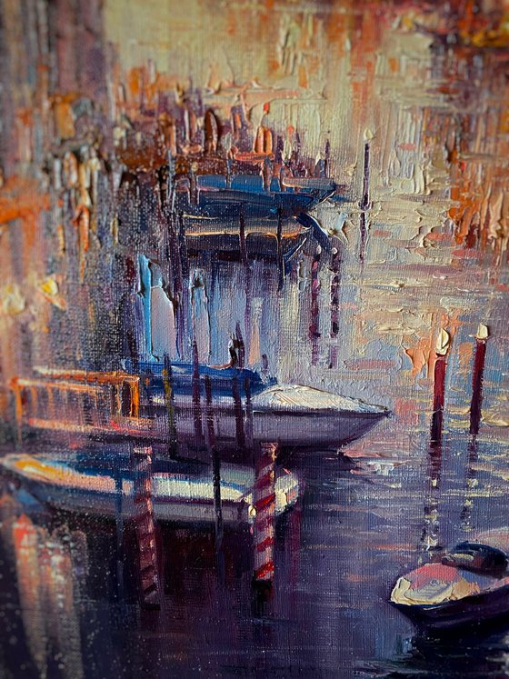 "Venice"original oil painting