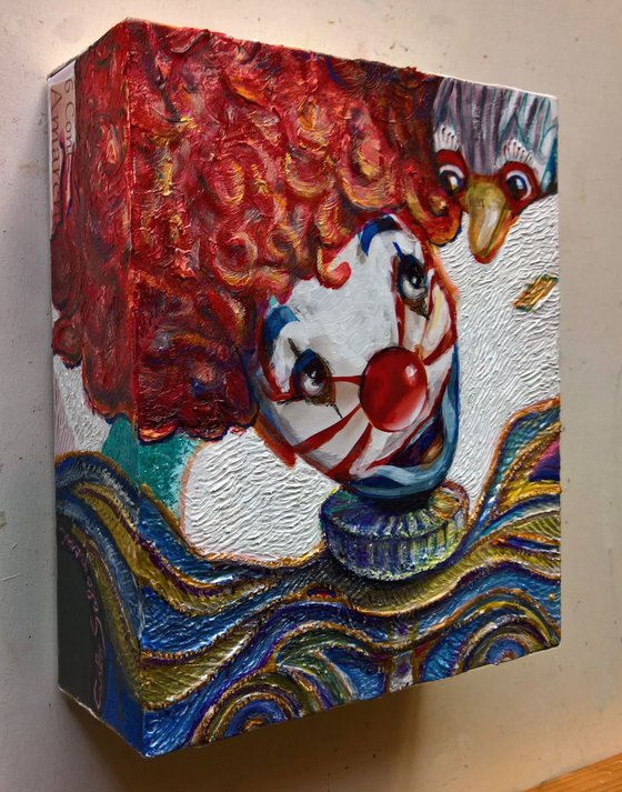 - AMARENA CLOWN - ( 20 x 17 x 6,5 cm )