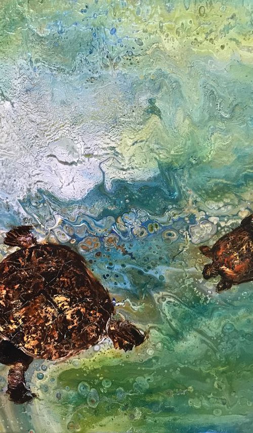 The Sea Turtles by Diana Malivani
