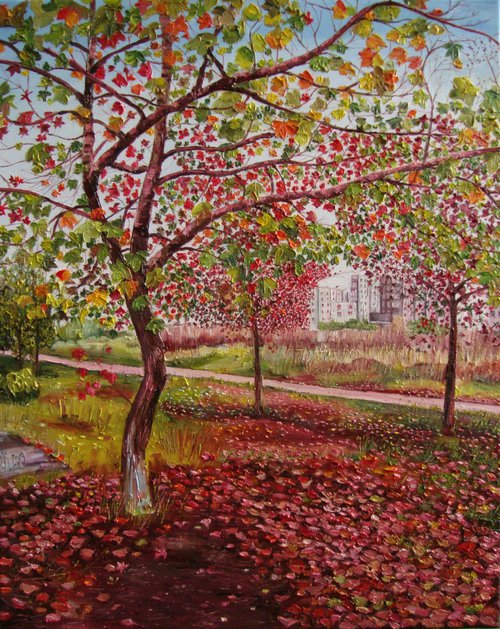 Serene autumn by Olga Knezevic