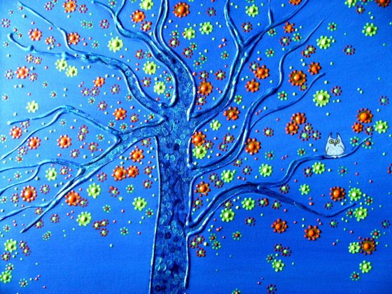 The blue tree