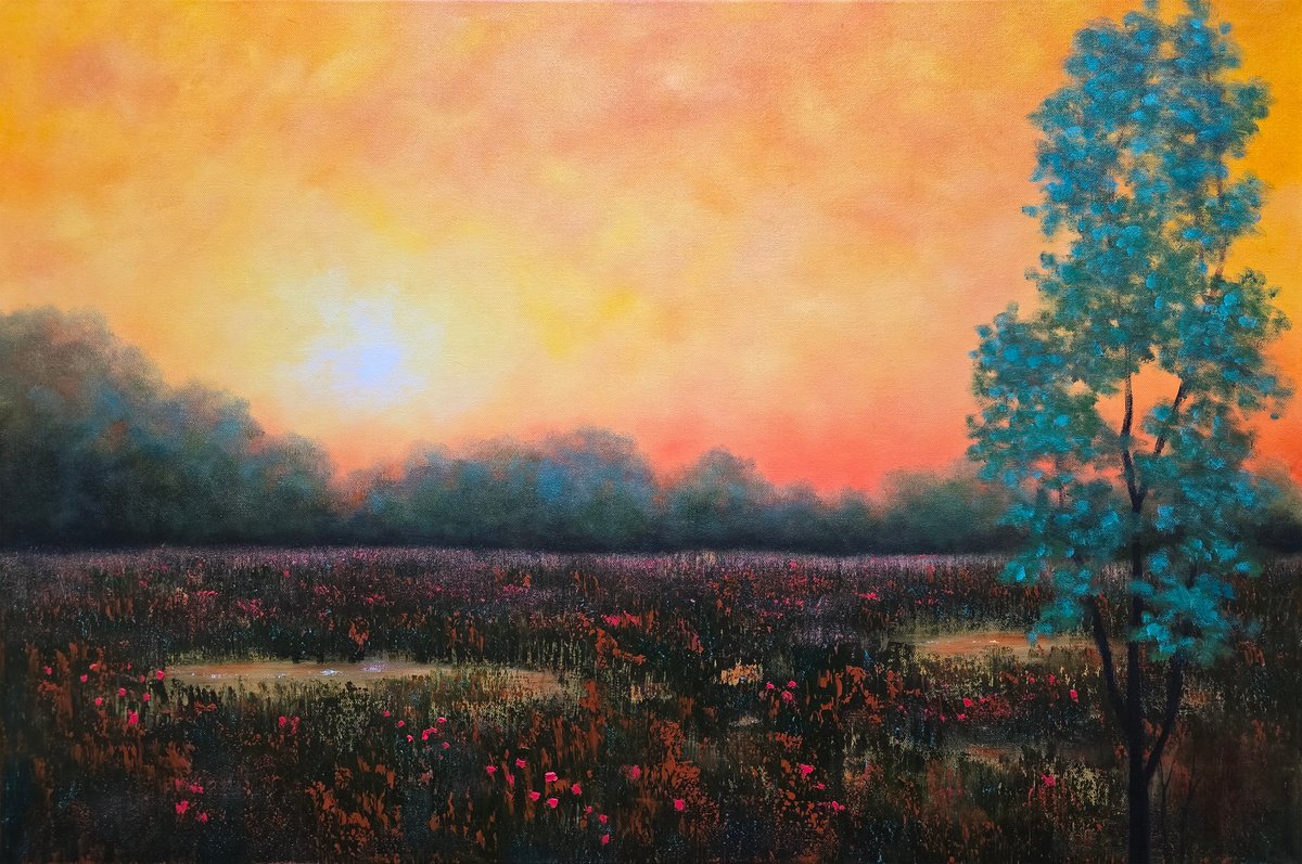 Sweet Solace By Faith Patterson, 36 X 24, Artwork For Sale On Artfinder