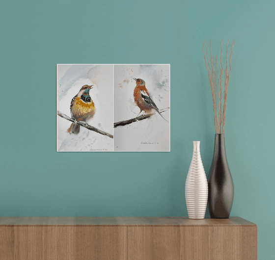 Two Voices of Spring (Diptych)