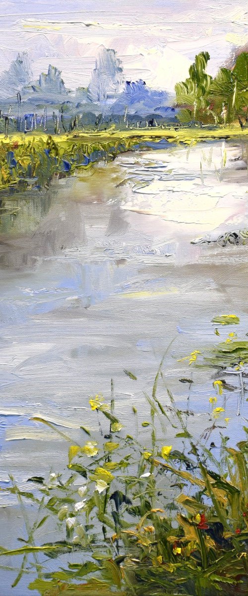 Magic pond by Sonja Brussen