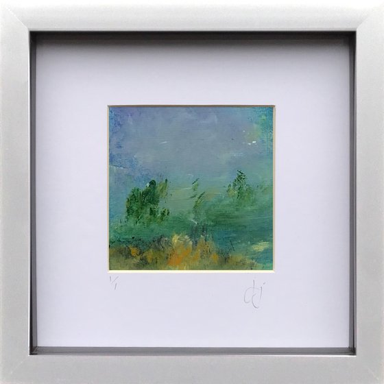 Edit 22 - Small, exclusive framed painting